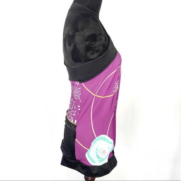 Moxie cycling Jersey halter-style t-back tank sz M - Picture 3 of 6